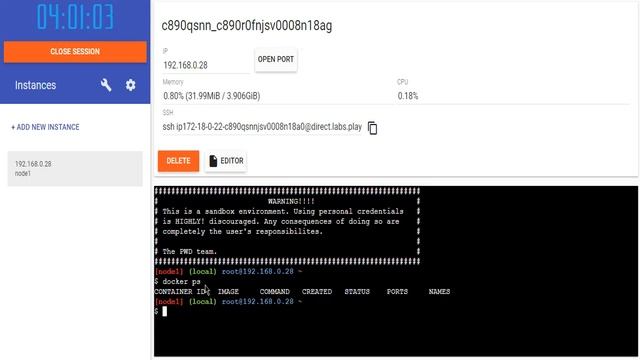 Docker Video Part - 06 (Play with Docker online Lab) смотреть онлайн