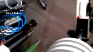 Производство самоклеющейся отрывной полосы для крафт пакетов на машине для нанесения расплава клея