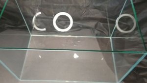 Аквариум 120 литров без рёбер и стяжек.