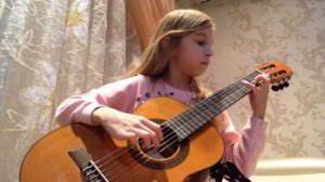 Этюд Х Сагрерас на гитаре.🎸