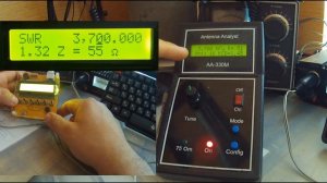 ВНИМАНИЕ БОЙ ДВУХ АНТЕННЫХ АНАЛИЗАТОРОВ АА 330м против MR 100