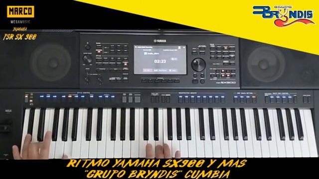 Ritmos Yamaha SX900 🔥GRUPO BRYNDIS, CUMBIA смотреть онлайн