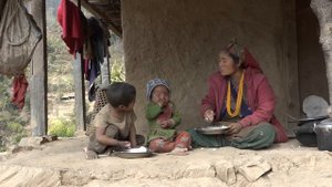 Myvillage official videos EP || By eating in the village and sweeping millets