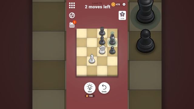 Level 70 - Pocket Chess - Solution/Walkthrough