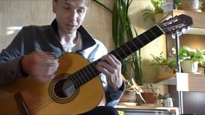 Разбор "В стиле рок" О. Копенкова. Начинающим гитаристам. Учитель гитары в ШОД Преображенский Е.Е.