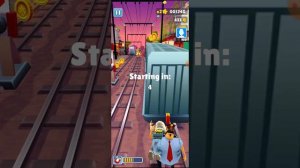 Subway Surfers игра мальчик бегает по рельсам😄😄😄