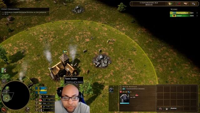 Age of Empires 3 Definitive Edition - The Angry Spud (Sweden) vs. JRMES7 (Germans) смотреть онлайн