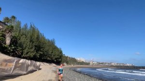 Gran Canaria Playa del Ingles Yesterday Red Flag 🚨on the Beach No Bathing