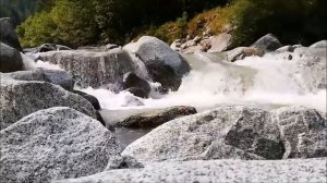 Горный водопад. Звуки природы для сна. Шум воды