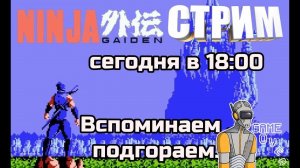 Стрим победы(но нет).Ninja Gaiden nes