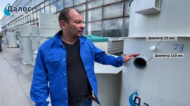 Линейка продукции и обзор станции Далос. Канализация в частном доме, канализация на даче: СБО Далос