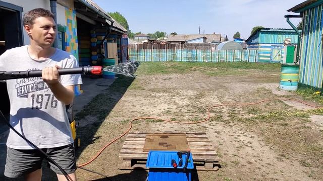 Обзор и испытание, сменных насадок STERWINS, для мойки высокого давления HUTER M165 PW смотреть онлайн