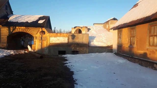 ОБРУШЕНИЕ ДОМОВ / КИНОГОРОДОК / УСАДЬБА ГОРКИ ЛЕНИНСКИЕ  / ДОМОДЕДОВО / ЗИМА 2022