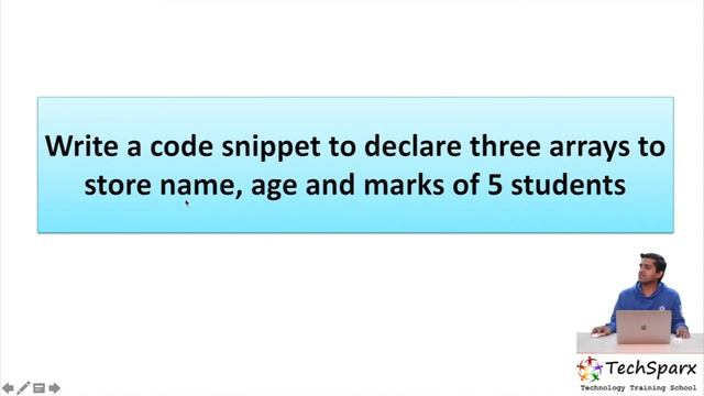 JAVA M12 Arrays P1 THEORY 04 - Declare an array Strings смотреть онлайн