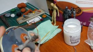 Лепка из пластилина - каркас на подставку. Escape from Tarkov из полимерной глины. Уроки лепки #1