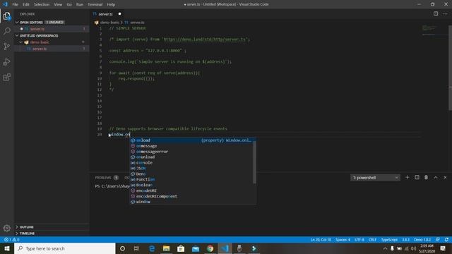 Deno Besic Tutorial For Beginner - JavaScript Runtime Environment