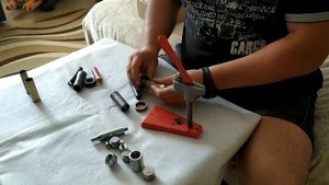 Обжим донца гильз и калибровка латунных гильз 12 и 16к.Мои элементарные приспособления!Советы!