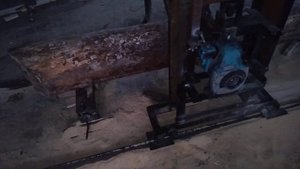 Самодельная пилорама на базе бензопилы Урал2