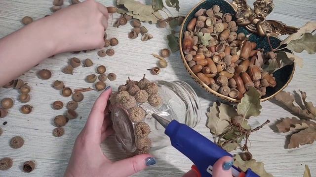 Ваза своими руками, с использованием природного материала
