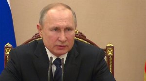Обострение в Идлибе Владимир Путин обсудил с Советом Безопасности
