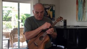 Kanile'a OHA T Tenor Ukulele demo by Peter Hix