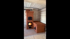 Печь с лежанкой, город Псков