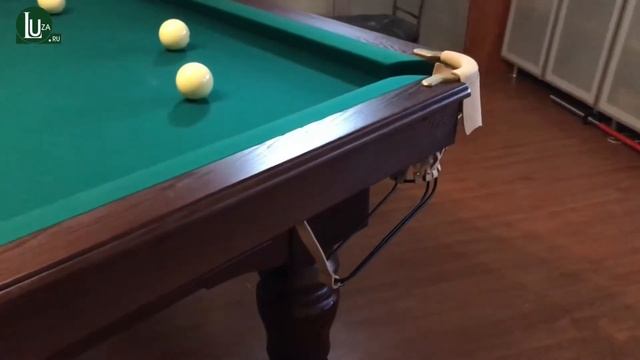 Бильярдный стол Барон II 9 футов - Luza.ru смотреть онлайн