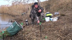 Зимний фидер  Тарань в январе  Рыбалка в Ставрополье