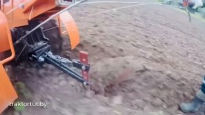 Пахота на мотоблоке кентавр 1081Д