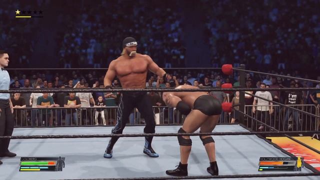 WWE2K22: Goldberg vs. Hulk Hogan