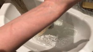 Перематываем пряжу в пасму и стираем