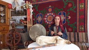 Музыкальный инструмент греков-переселенцев - уникальный экспонат греческой выставки