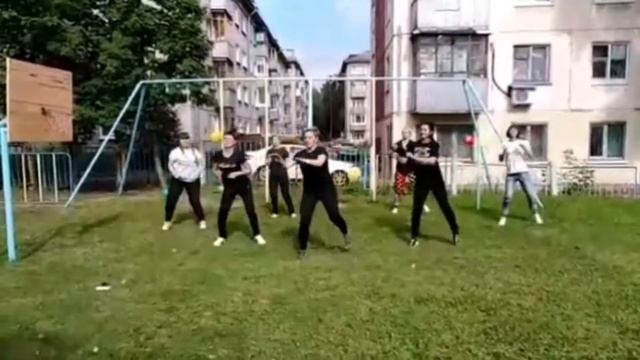 Спортивно-танцевальный флешмоб "Мы за здоровый образ жизни!", МБДОУ "Детский сад №25", г.Северск