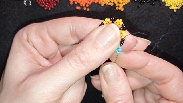 Huichol Flowers Beaded Bracelet - Tutorial || DIY смотреть онлайн