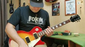 Распайка Gibson 50x. Звукосниматели Fokin Equilibrium