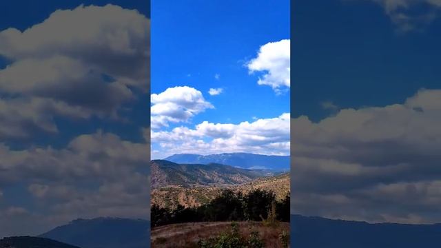 Крымская природа. Манящие горы. #крым #горы#природа#море #облако