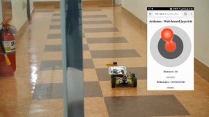 Distance Measurement Vehicle via Websocket with PHPoC WiFi Shield for Arduino