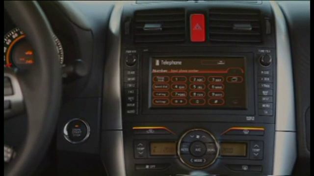 Салон Toyota Auris смотреть онлайн