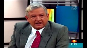 Entrevista a Andrés Manuel López Obrador en 2008