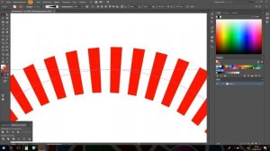 Круговая пунктирная шкала, рисование в Adobe illustrator