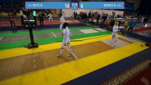 T32. RUTZ Barbara (POL) - BENEA Bianca (ROU). Epee women.