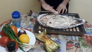 Коктал из Сазана в духовке. Простой рецепт