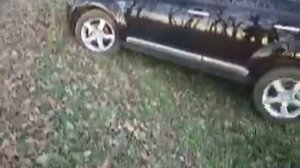 Mitsubishi Outlander XL, диагональное вывешивание.