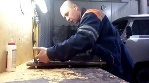 Самодельный пресс для склейки досок