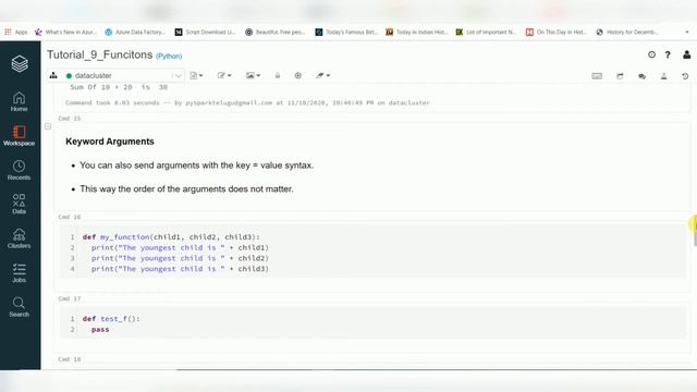 Python Tutorial 12: Python Functions, How to create python function, what is Python function #Pytho