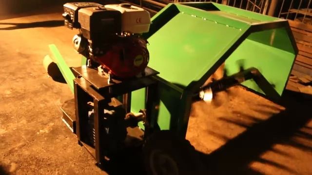 Работа малогабаритного ворошителя буртов компоста ВК 170 смотреть онлайн