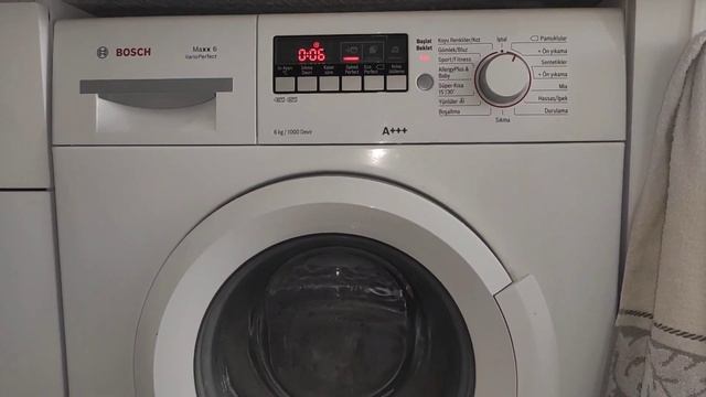 Bosch Maxx 6 VarioPerfect 6 kg WAB20262TR Cotton 40°C (Speed Perfect) last Spin смотреть онлайн