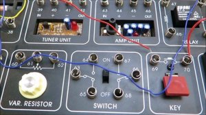 Японский радиоконструктор Mykit150. Схема 1 - Звуковой генератор для изучения азбуки Морзе