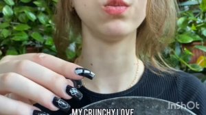 Asmr/Mukbang/Crunch Clay/Wet/Ural Blue/ Уральская глина, Мокрый хруст