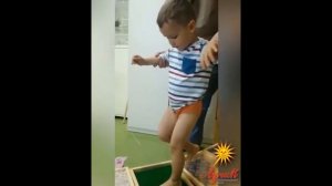 Закаливание малышей в детском саду Лучик на Соколе